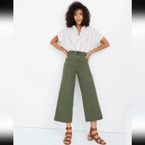 Madewell Emmett Wide-leg Crop Pants